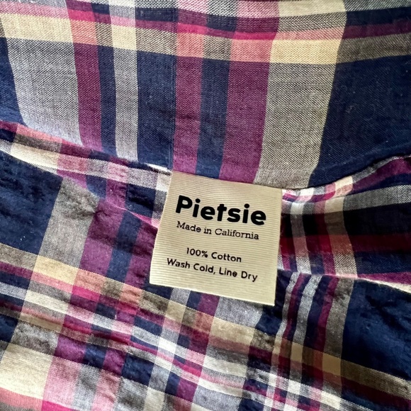 Pietsie Alamos Jacket in Oat Flannel Size Small - Picture 9 of 10